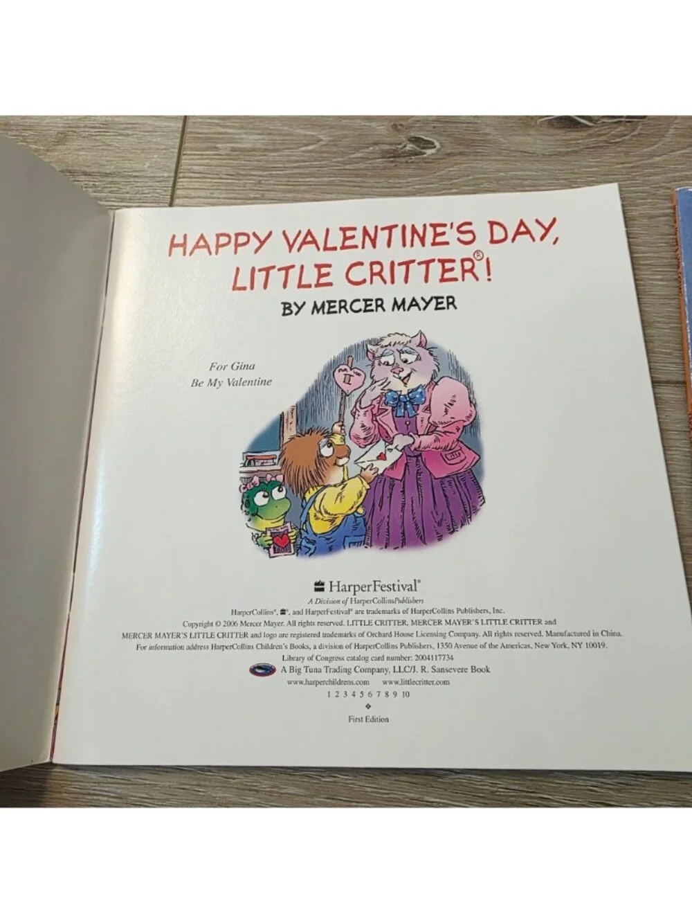 2 Holiday Little Critter Kid Books Trick or Treat Halloween Valentine's Day